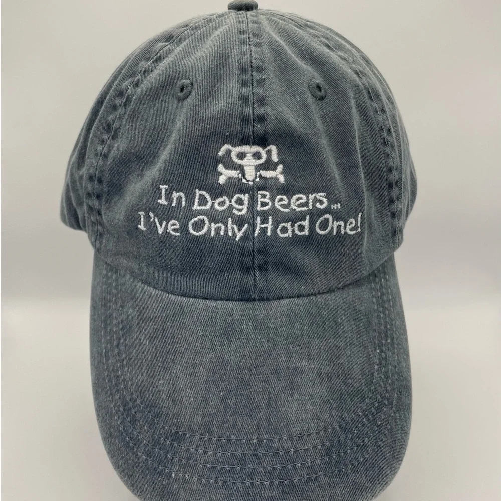 Vintage Style Anvil Hilton Head Island “In Dog Beers I’ve Only Had One” Dad Cap